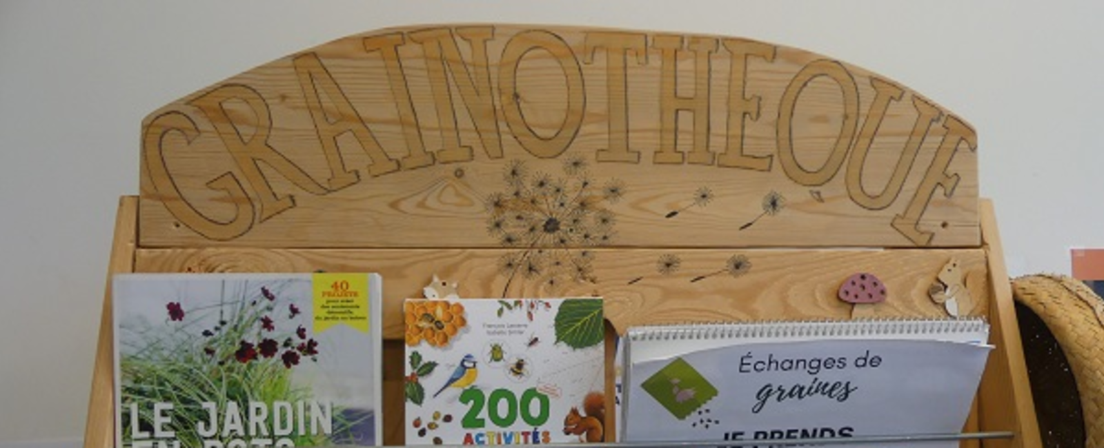 , Le Blanc-Mesnil; Réouverture de la grainothèque