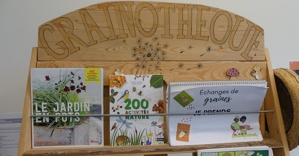 , Le Blanc-Mesnil; Réouverture de la grainothèque