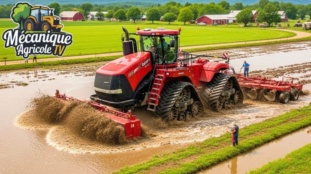 , (Aulnay-sous-Bois): RÉCOLTE EXTRÊME! 88 Énormes Tracteurs Affrontant la Récolte Humide