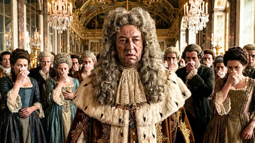 , (Versailles): The Nasty Hygiene of Versailles and Louis XIV (AI Reconstruction)