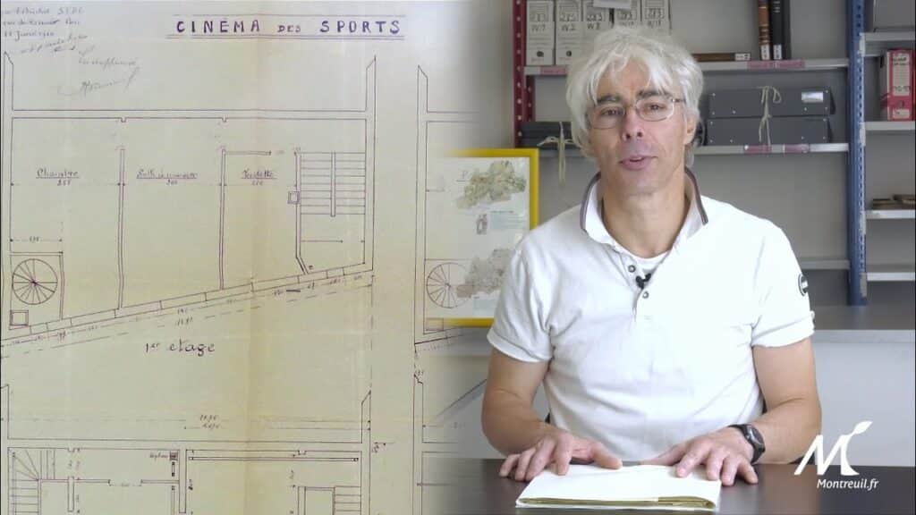 , Montreuil au bois,Permis de bâtir du cinéma de la Boissière