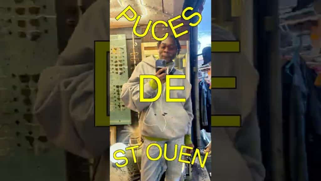 , (Saint-Ouen-sur-Seine): Première balade aux puces de Saint- Ouen sur la chaîne et pas la dernière ;) #puces #fyp